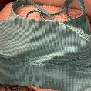 Lululemon Athletica Teal Sports Bra